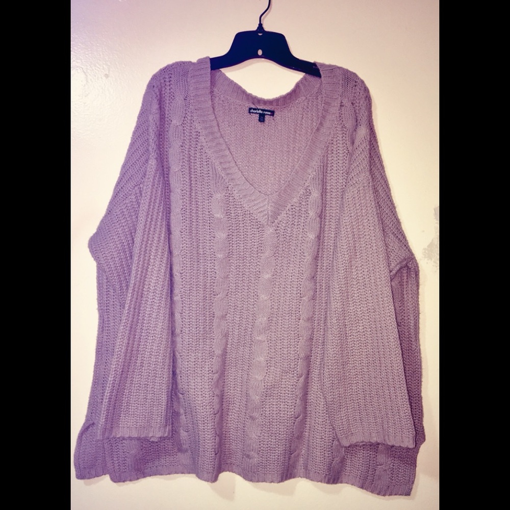 Plus size sweater